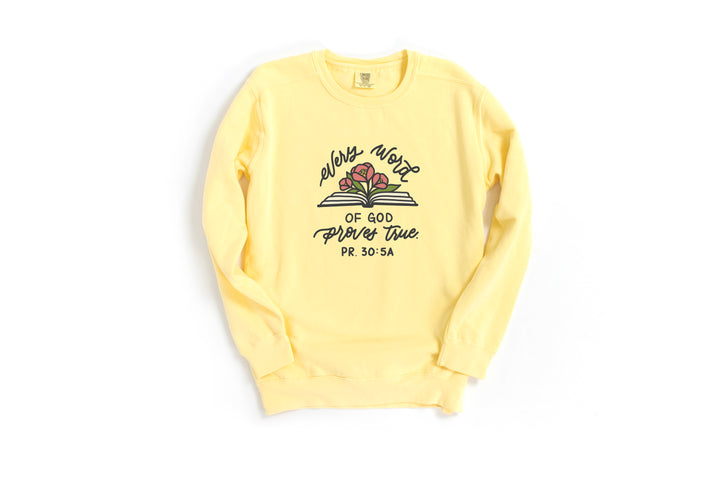 Proverbs 30:5 Crewneck