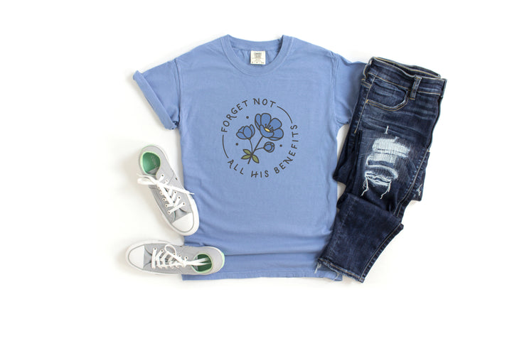 Psalm 103:2 Comfort Colors Tee