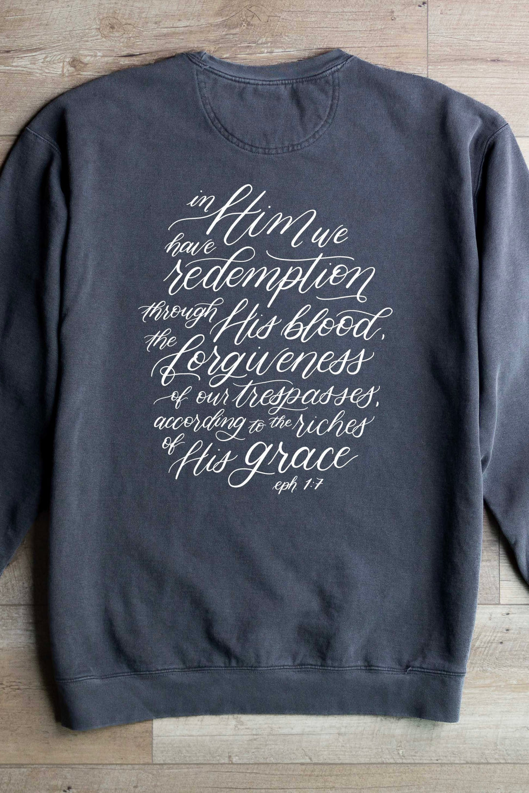 "Redeemed" Crewneck Pullover