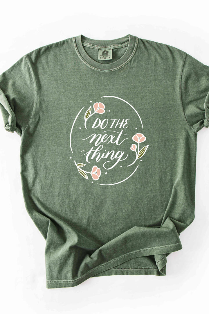 "Do the Next Thing" Cotton Tee