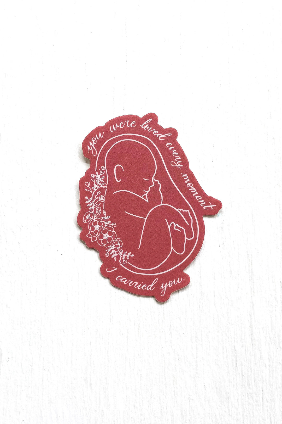 Loved Baby Sticker