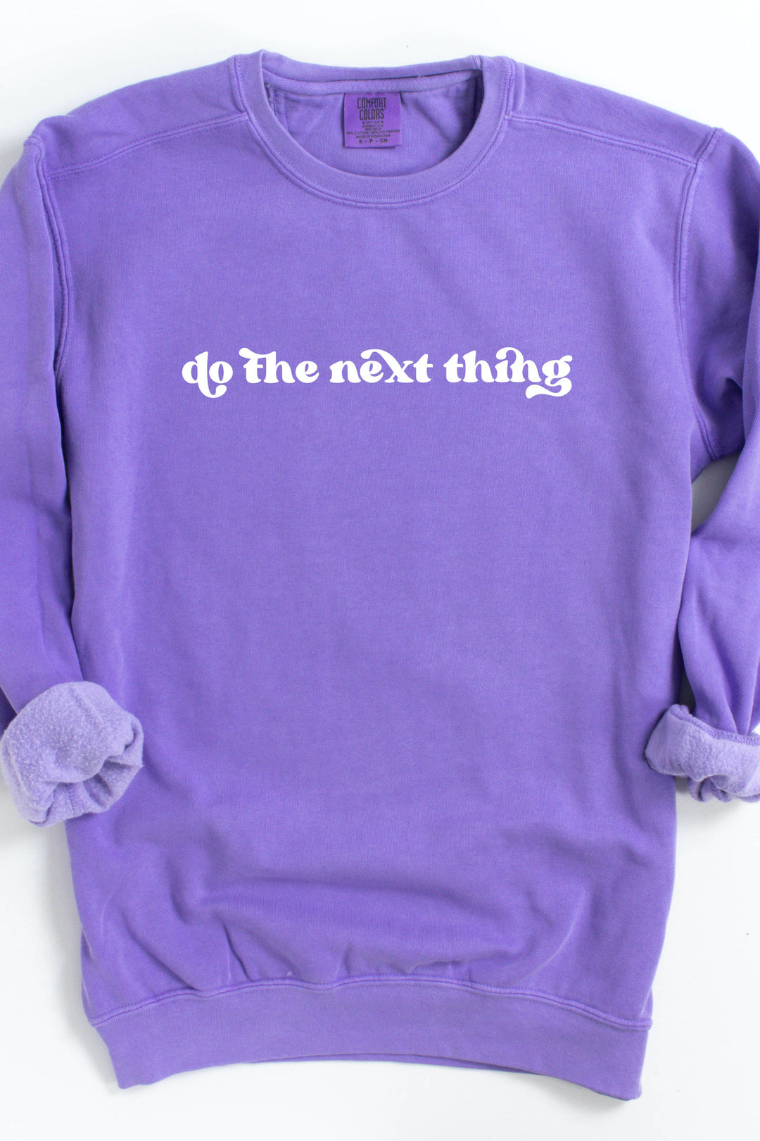 "Do the Next Thing" Crewneck Pullover