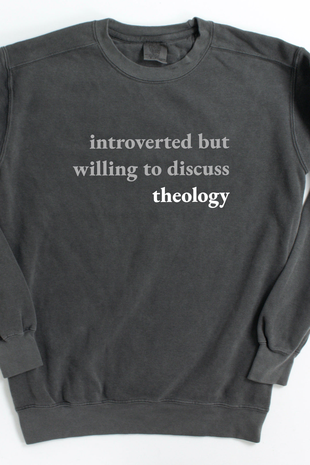 "Introverted But..." Crewneck Pullover