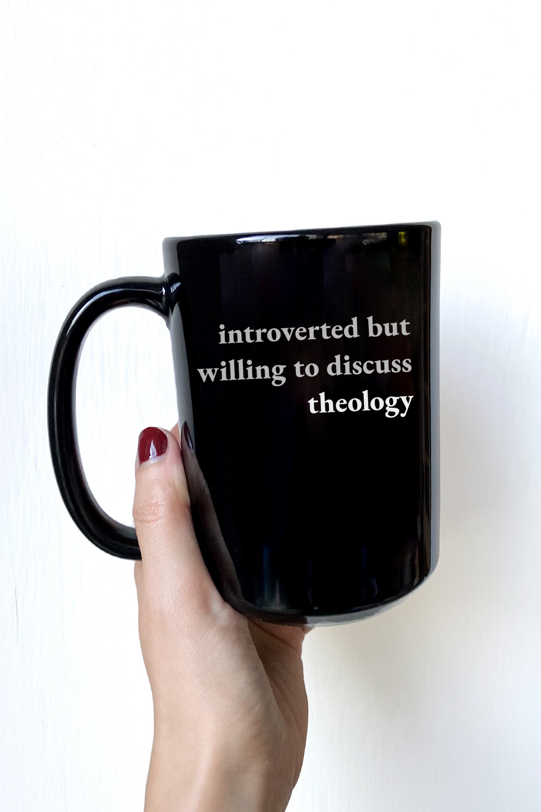 "Introverted, but..." Mug