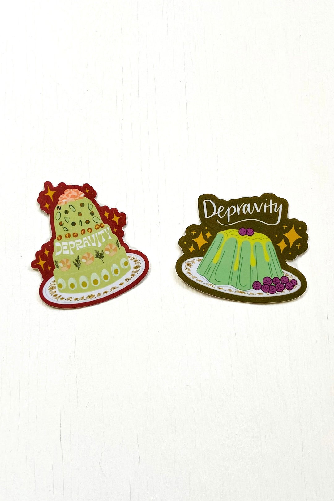 Proof of Depravity Sticker Set