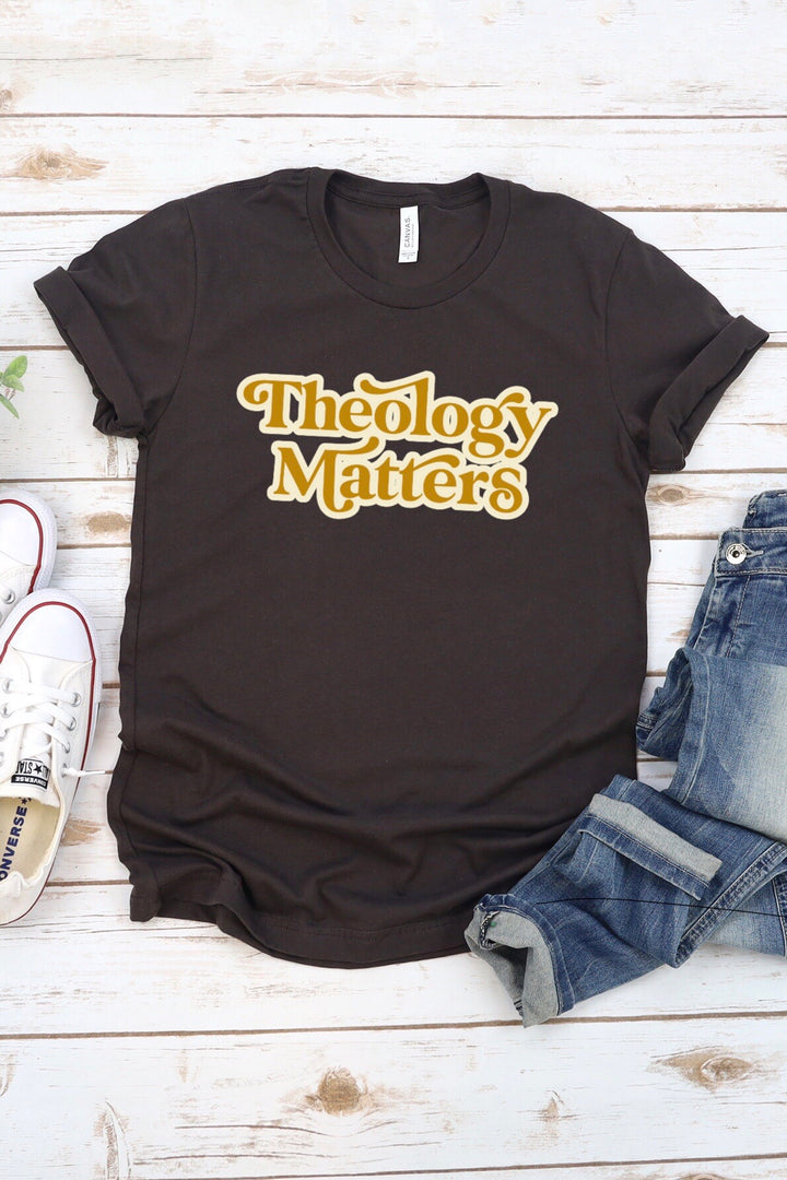 Groovy “Theology Matters” Tee