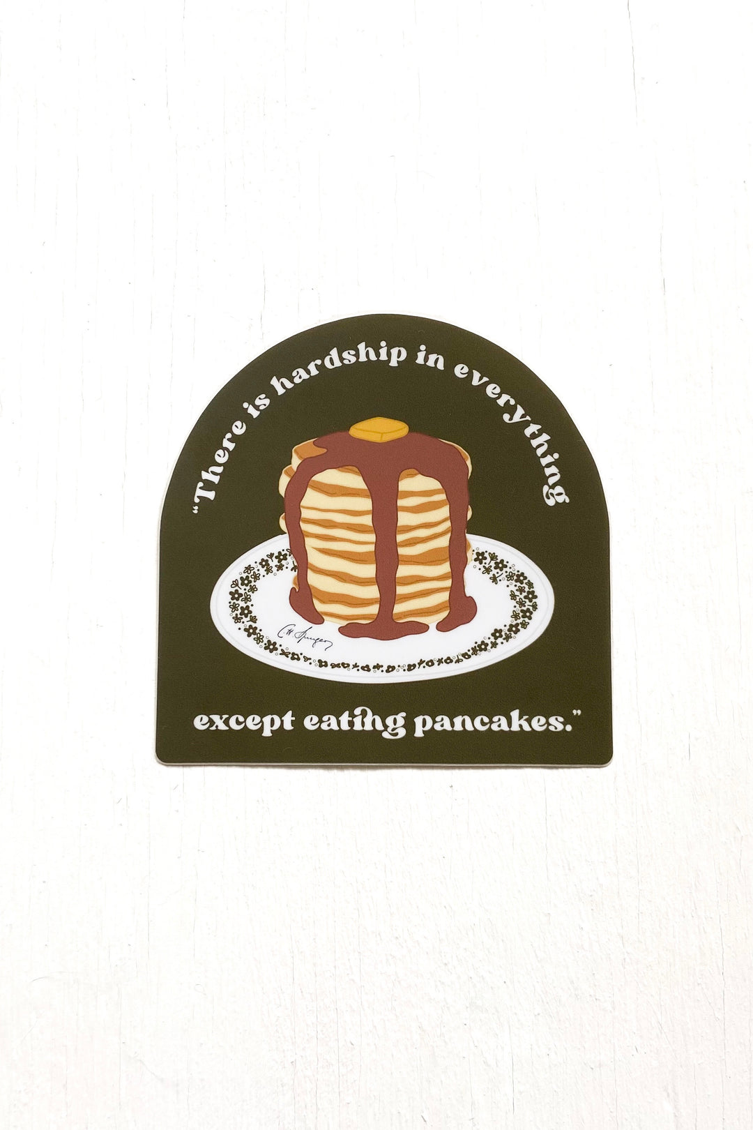 Spurgeon and His Pancakes Sticker