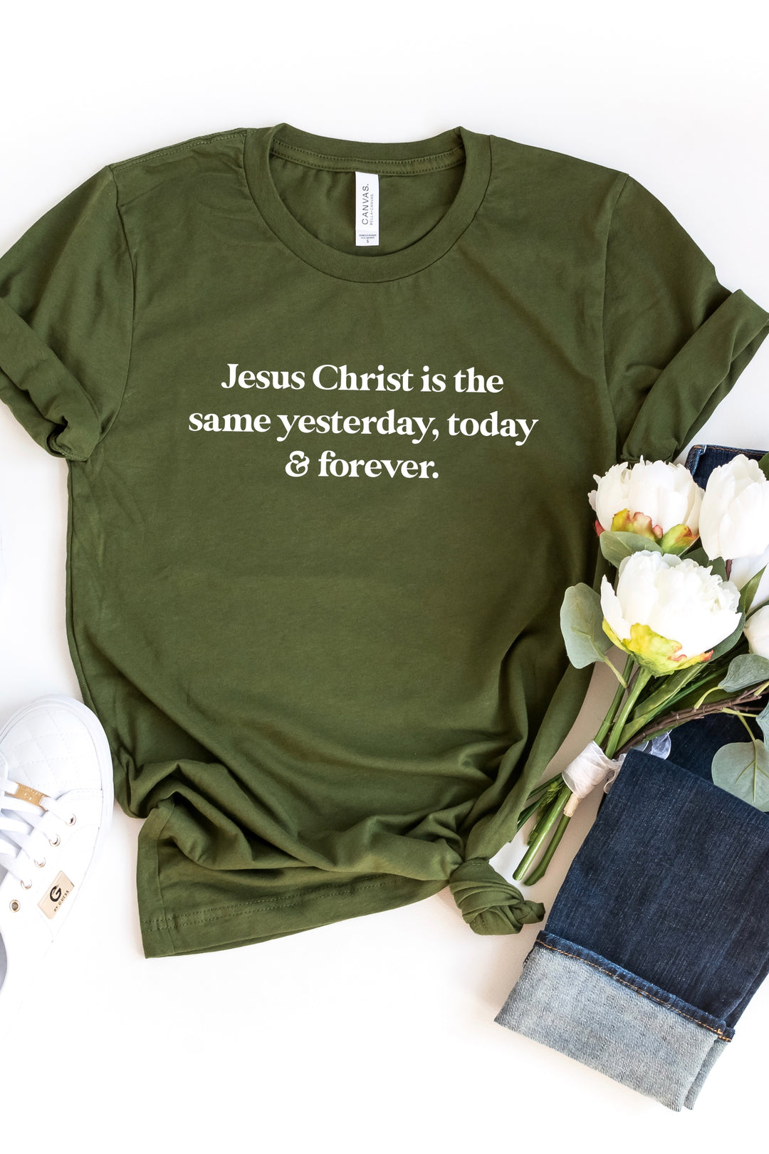 “Jesus Christ is the Same” Groovy  | Heb. 13:8 | Shirt