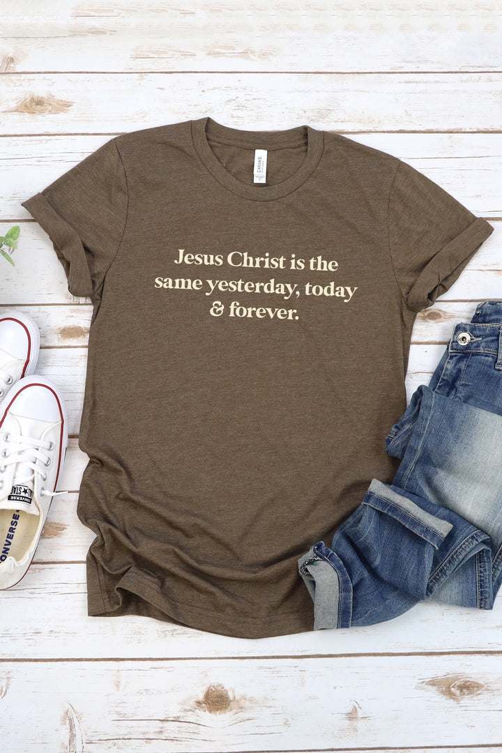 “Jesus Christ is the Same” Groovy  | Heb. 13:8 | Shirt